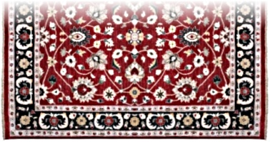 red oriental rug